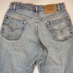 Vintage 90’s Levi’s 550 Mens Jeans 31x30(Fits 30x29) Faded Distressed Red Tab